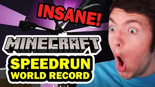 Reacting to the FUNNIEST Minecraft World Record