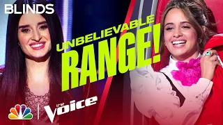 Sydney Kronmiller's Astounding Lower Range on Sam Smith's "Latch" | The Voice Blind Auditions 2022