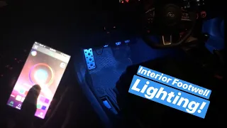 GCS RGB Interior Footwell Lighting Kit (2017 Subaru WRX DIY)