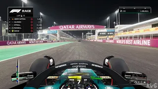 F1 23 - Lusail International Circuit - Lusail (Qatar Grand Prix) - Gameplay (PS5 UHD) [4K60FPS]