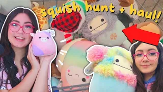 squishmallow hunt with me plus a mini haul!!