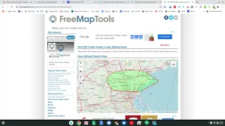 Using Free Map Tools To Get Zip Codes