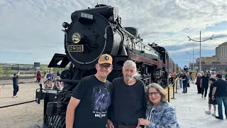 CPKC Empress 2816 makes its stop at Saint Paul Union Depot