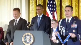 2016-11-22 Bruce citation - Presidential Medal of Freedom ceremony