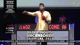 BASKETMOUTH - "GIFT OF TASTING" - BASKETMOUTH UNCENSORED (Valentine Special)