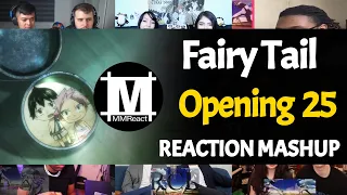 Fairy Tail Opening 25 | Reaction Mashup