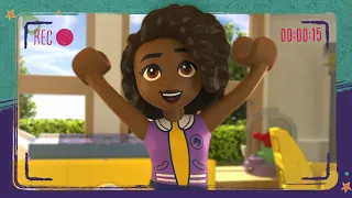 Get ready for school challenge with Aliya | LEGO Friends Trivia Series