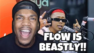 BRITISH REACTION TO FLOW G PERFORMS "G WOLF" | LIVE ON WISH 107.5 BUS 🔥🇵🇭