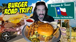 TEXAS BURGER ROAD TRIP! The most unique burgers in the state!