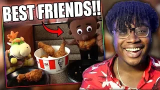 BOWSER JR. GETS A BLACK FRIEND! | SML Movie: Bowser Junior's Daddy Problem Reaction!