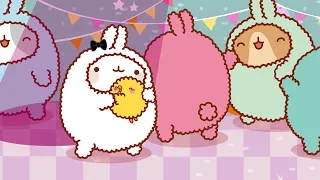 The Cutest Party Guests Ever - Molang and Piu Piu | Funny Compilations For Kids