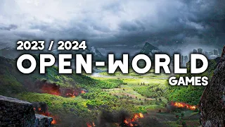 Top 10 NEW Massive OPEN WORLD Upcoming Games 2023 & 2024 (4K 60FPS)