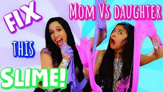 Fix this Slime with my MOM!😂