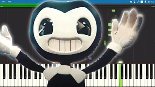 Bendyland - Piano Tutorial - Horror Skunx Bendy Song