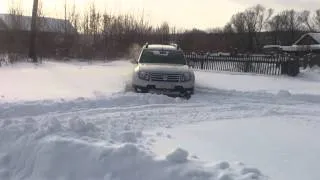 Проходимость РЕНО Дастер по глубокому снегу