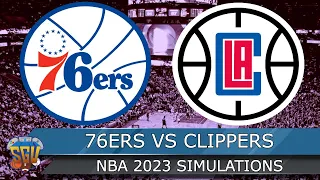 Los Angeles Clippers vs Philadelphia 76ers | NBA Today 3/24/2024 Full Game Highlights - NBA 2K24 Sim