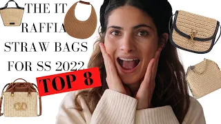The BEST 8 Straw bags that EVERY IT GIRL will wear this summer 2022!! Best designer straw bags