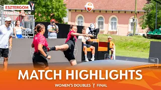 Teqball Tour - Esztergom | Women's Doubles, Final | Highlights