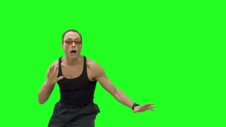Удар Ван Дамма | Green Screen Van Damme Kick