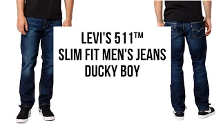 Levi’s 511™ Slim Fit Men's Jeans Ducky Boy review