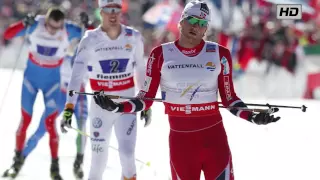 Men's 4x10 Km Relay Val di Fiemme 2013  - PETTER NORTHUG vs Sweden