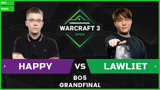 DreamHack Warcraft III Open 2021 - GRAND FINAL: [UD] Happy vs. LawLiet [NE]