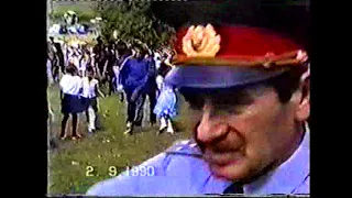 Праздник в Борзой, 2.09.1990 год