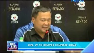 Sen. JV to deliver counter SONA