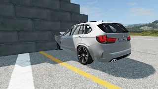 250 KM/H ! Hitting The Wall ! #77 - BeamNG DRIVE | CrashMode