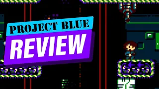 Project Blue Review (Nintendo Switch) - A Challenging but Fair Retro Platformer