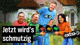 Ampel-Sondierung: Das große Schweigen von SPD, FDP und Grünen | extra 3 | NDR