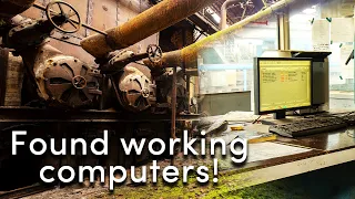 We Found Working Computers Inside Massive Abandoned Steel Mill