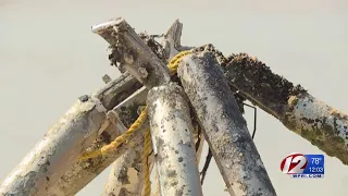 3rd time’s the charm: Mystery object removed from Westerly beach