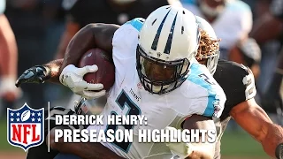 Derrick Henry Full 2016 Preseason Highlights | NFL