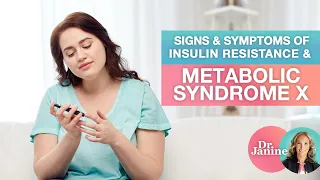 Common Signs & Symptoms of Insulin Resistance & Metabolic Syndrome | Syndrome X | Dr. J9 Live