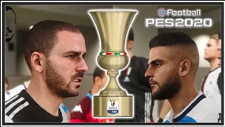 JUVENTUS - NAPOLI FINALE COPPA ITALIA SIMULAZIONE PES 2020