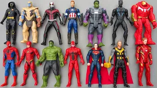 Membersihkan Mainan Spiderman Hulk Ironman Captain America Thanos Thor Batman Superman Ultraman #1
