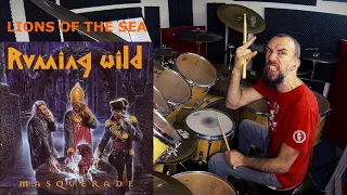 Running Wild - Lions Of The Sea - JORG MICHAEL Drum Cover by EDO SALA