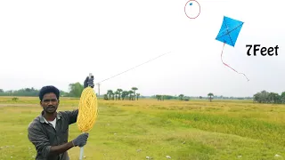 How To Make Giant Box Kite and Flying | Flying Over 500 Meter | Mr.Village Vaathi