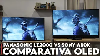 Comparativa Panasonic LZ2000 vs Sony A80K: dos de las mejores OLED del 2022