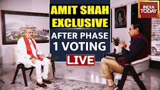 INDIA TODAY LIVE: Amit Shah Exclusive | Amit Shah Speaks On Lok Sabha Polls & PM Modi's 3rd Term