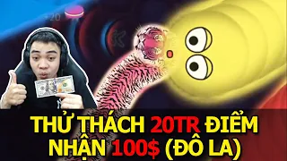 WORMATE - THỬ THÁCH KẸO NGỌT ĐẠT 20 TRIỆU ĐIỂM NHẬN NGAY 100$ - CÙNG XEM HÀNH TRÌNH - RẮN SĂN MỒI...