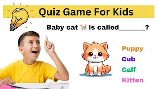 Quiz time | Educational video for kids | English Test #kidslearning #iqquiz