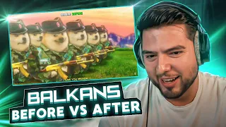 BALKANS: BEFORE vs AFTER | Bosnian Reacts