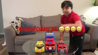 Toy transformers/bumblebee / fun with viraj