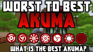 Every *AKUMA* Ranked From WORST To BEST | Shindo Life Akuma Tier List | Shindo Life Best Akuma