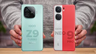 iQoo Z9 Turbo Vs iQoo Neo 9 Pro - Which One is Better For You 🔥
