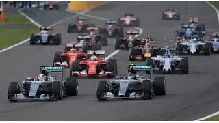 F1 GP Suzuka 2015 départ de la course