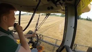 Harvest 2016 - Combining Winter Barley