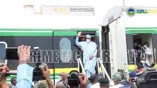 President Buhari Commissions Lagos-Ibadan Railway